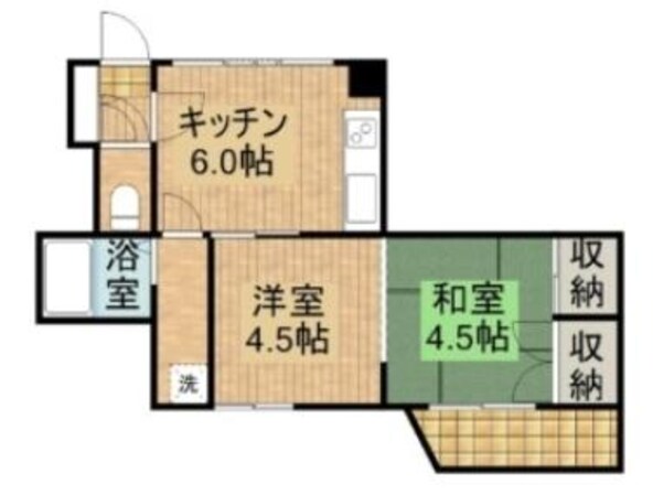 21コスモス恒久の物件間取画像